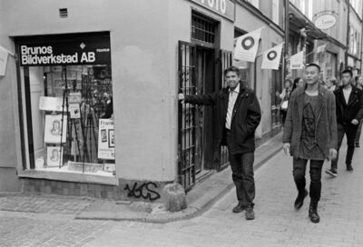 Min leverantör på Västerlånggatan
